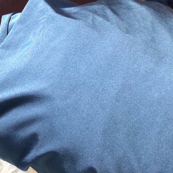 LAST ONE! Blue jumpsuit with belt. - Picture 2 of 3